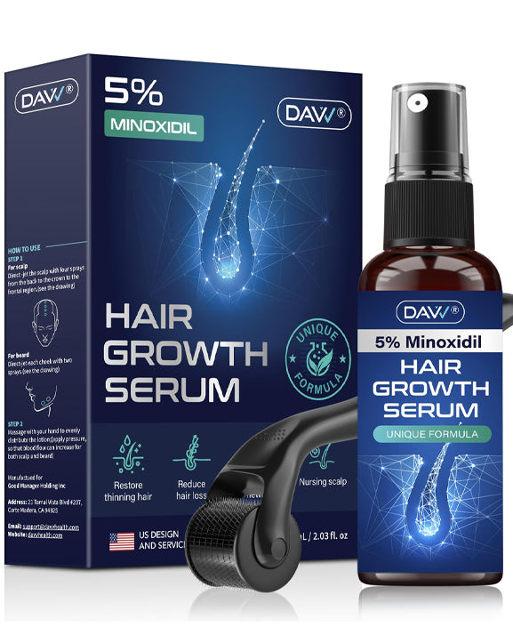 5% Minoxidil Hair Growth Serum For Men